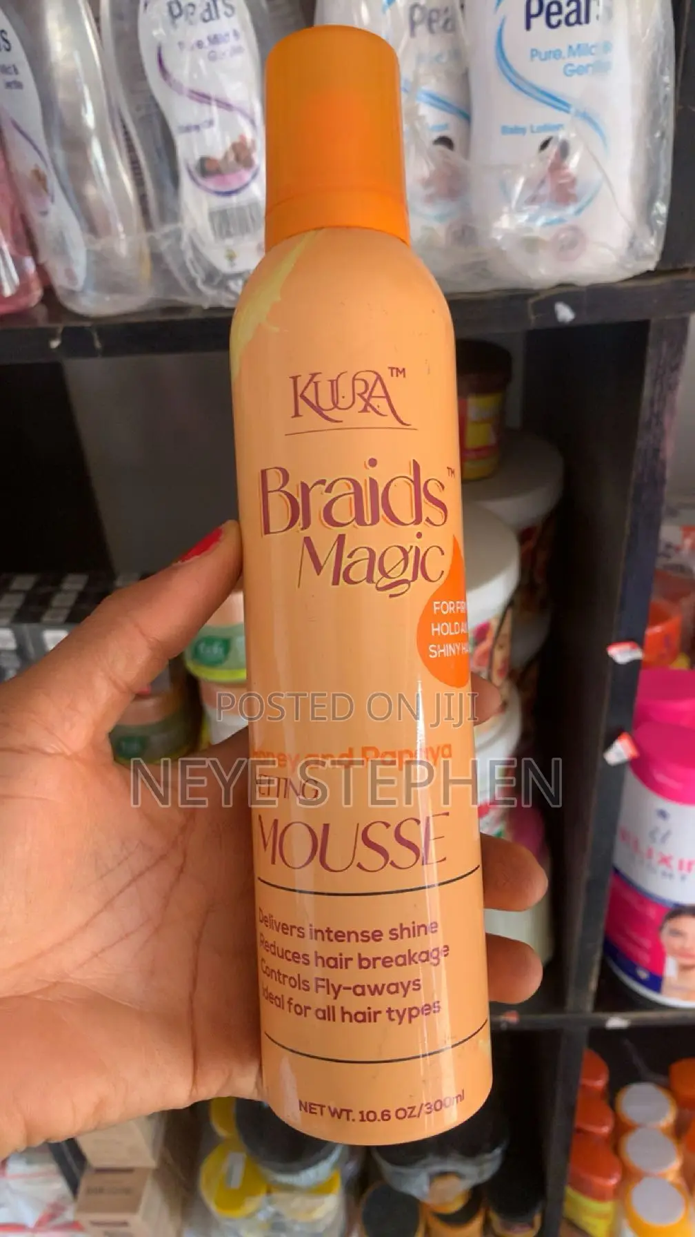 Braids Magic Setting Mousse