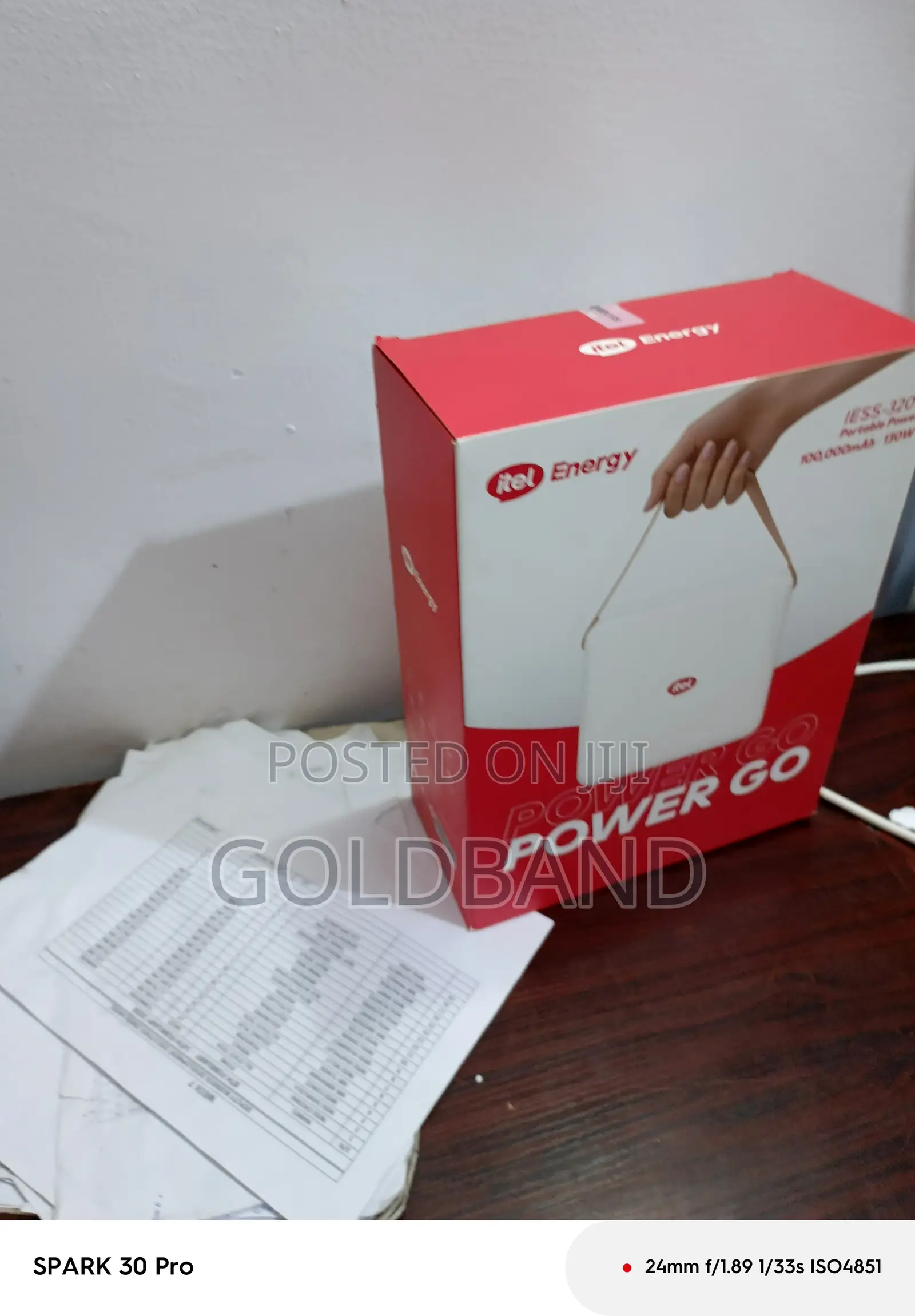 Itel Power Go 320t Portable Solar Generator