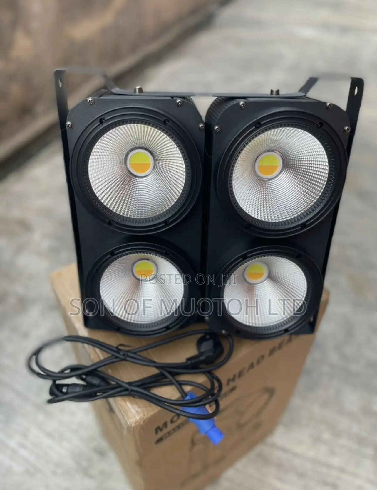 4eyes Cob Led Blinder 100w 2in1 Warm White and Cool White Stage Light