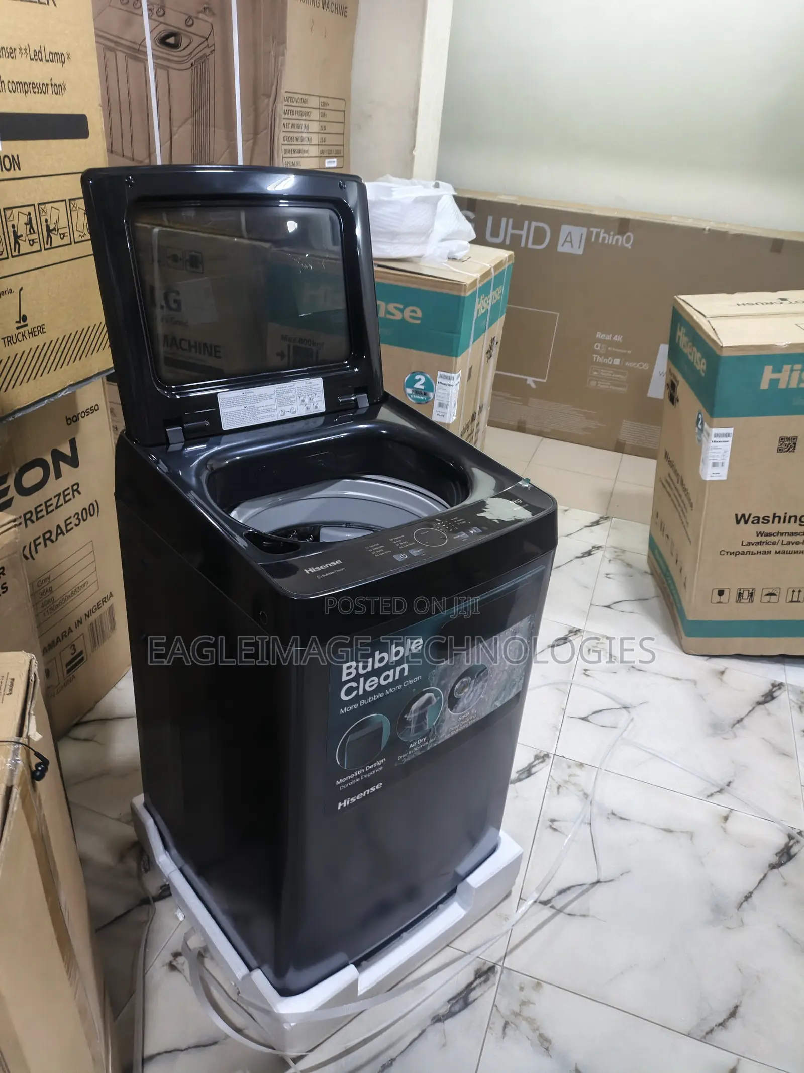 Hisense 9kg Capacity Top Loading Washing Machine