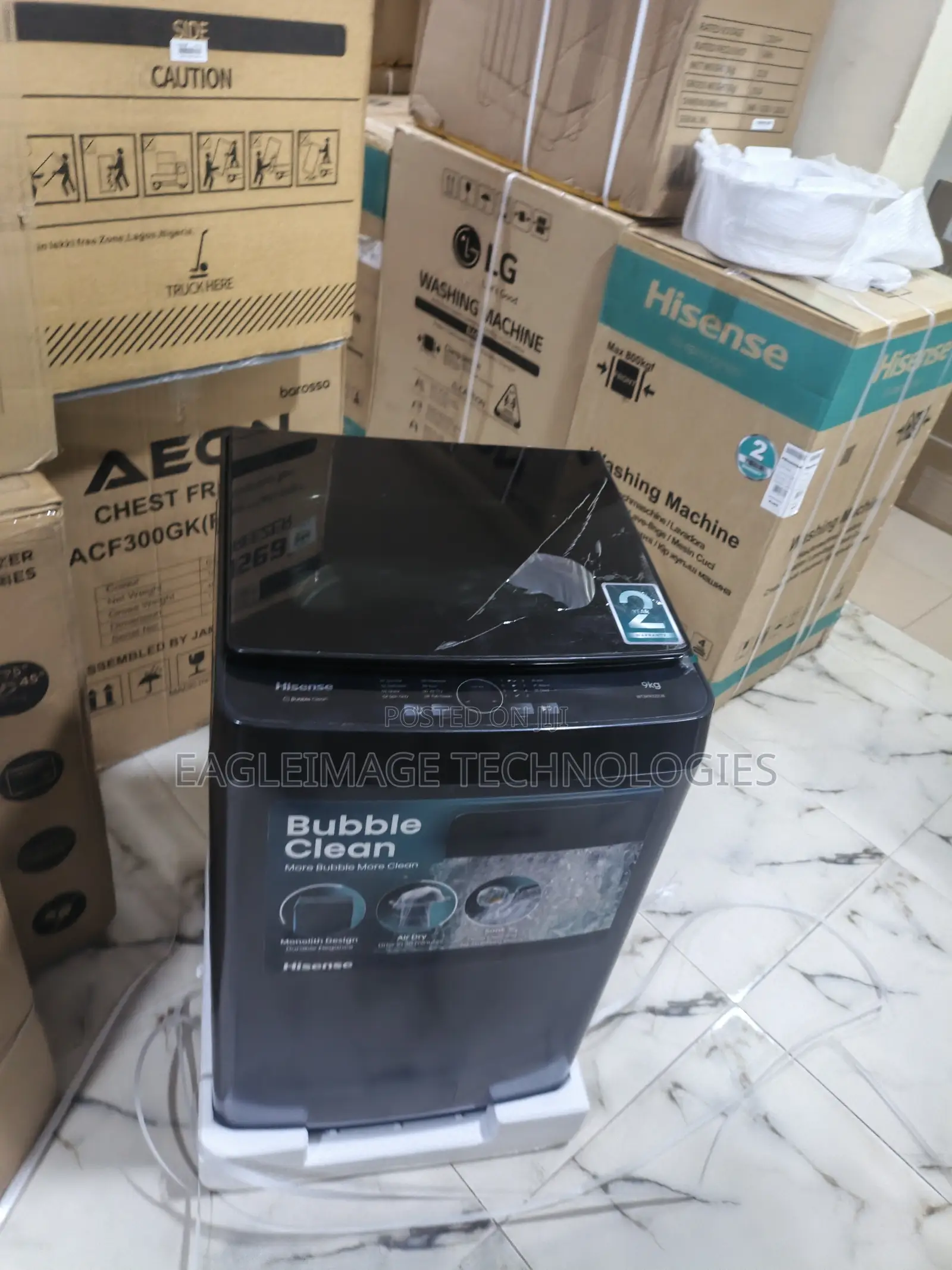 Hisense 9kg Capacity Top Loading Washing Machine