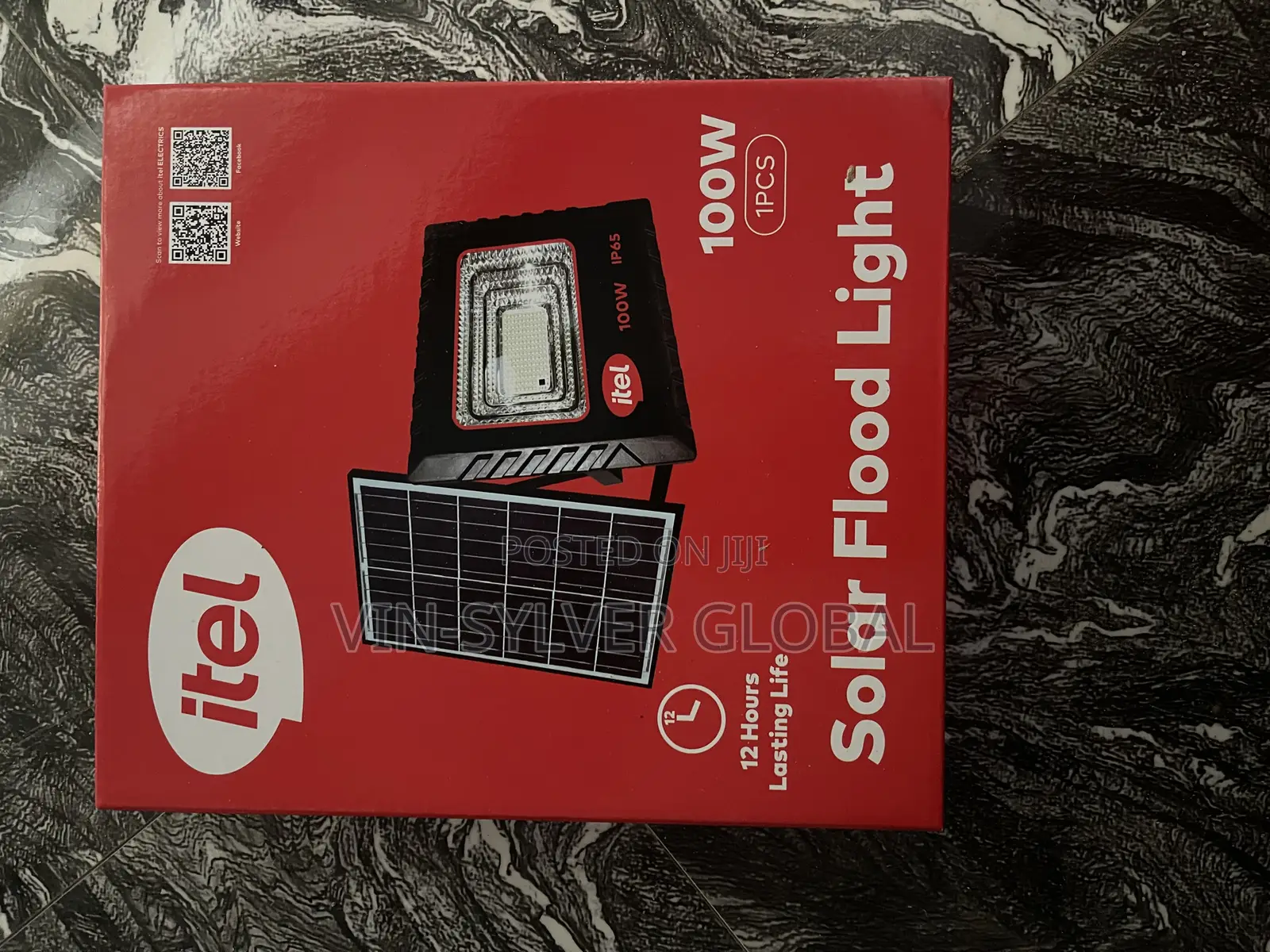 Itel Solar Flood Light High Quality 100watts