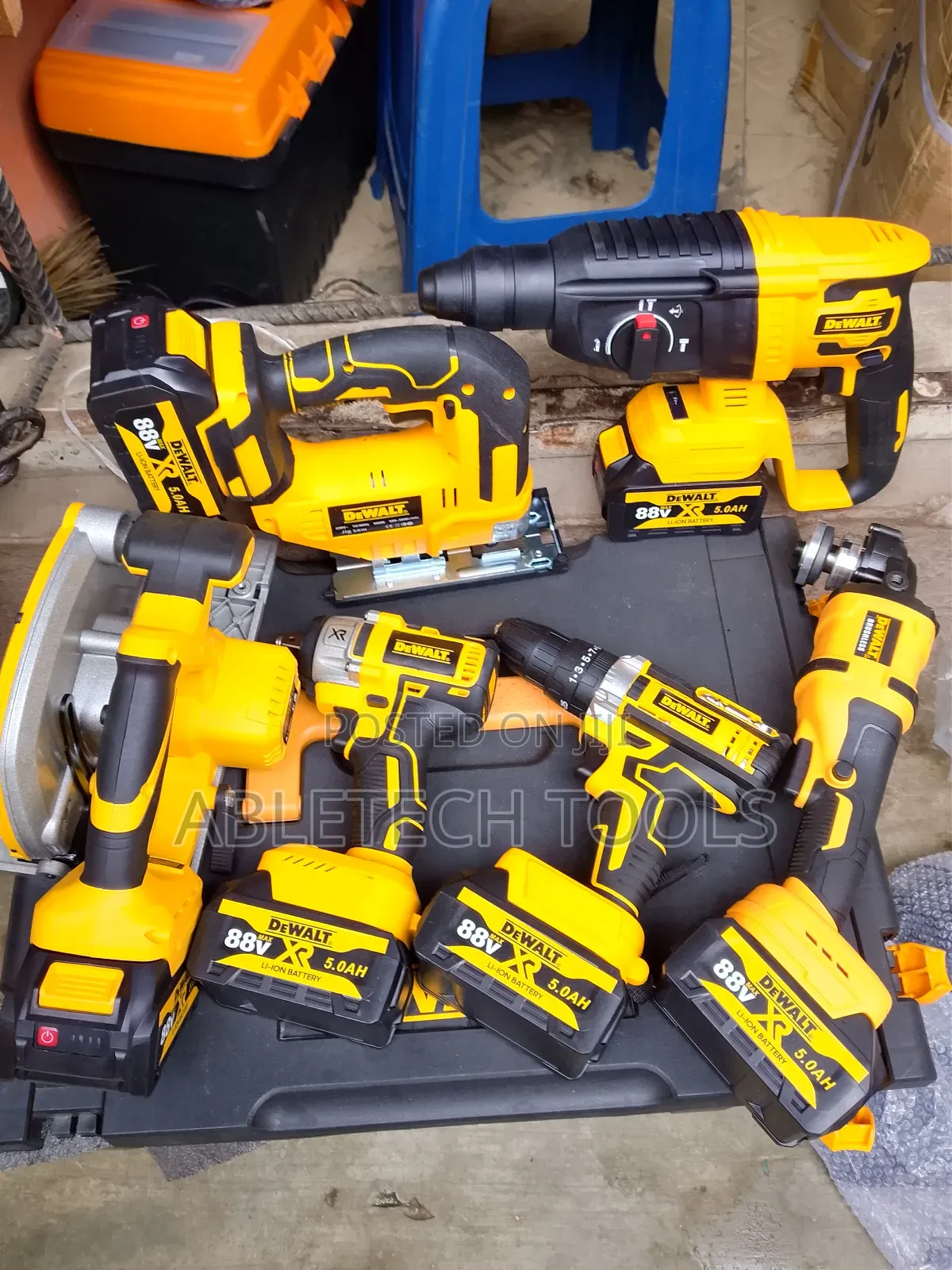 6 in 1 Dewalt Cordless Machine Combo