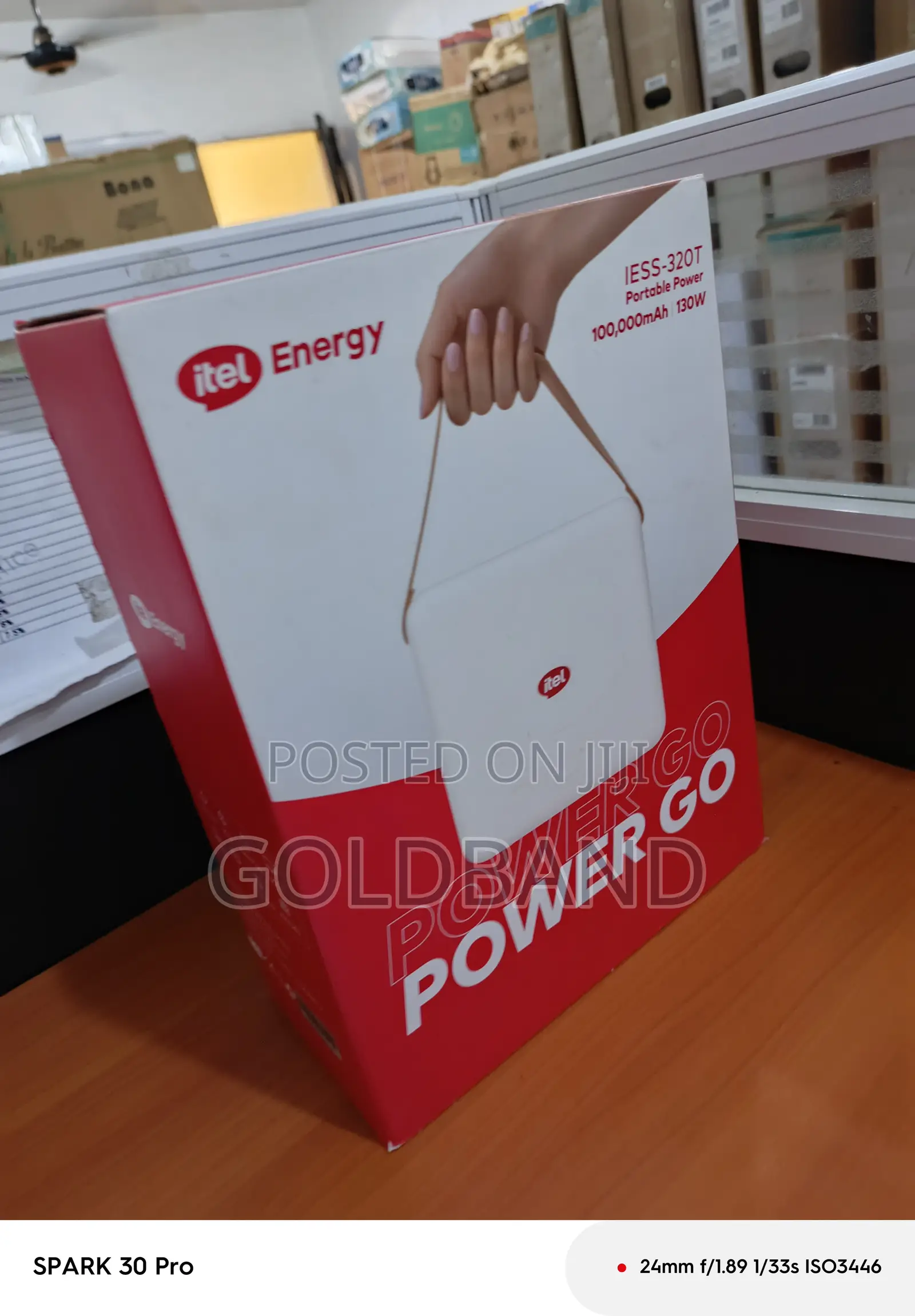 Itel Iess-320t Lightweight Backup Generator