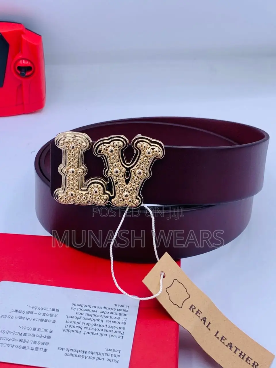 Original Leather Belt Louis Vuitton