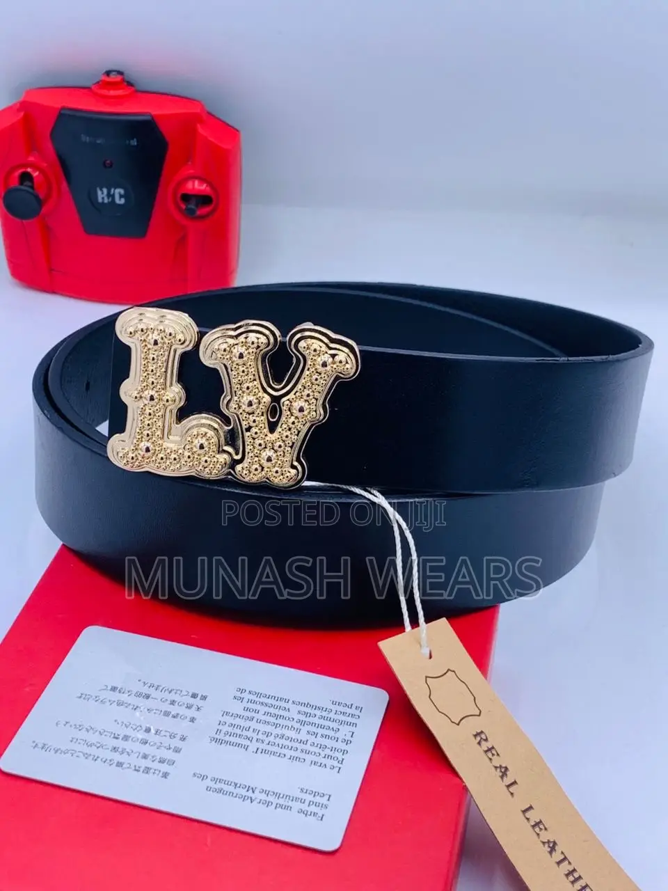 Original Leather Belt Louis Vuitton