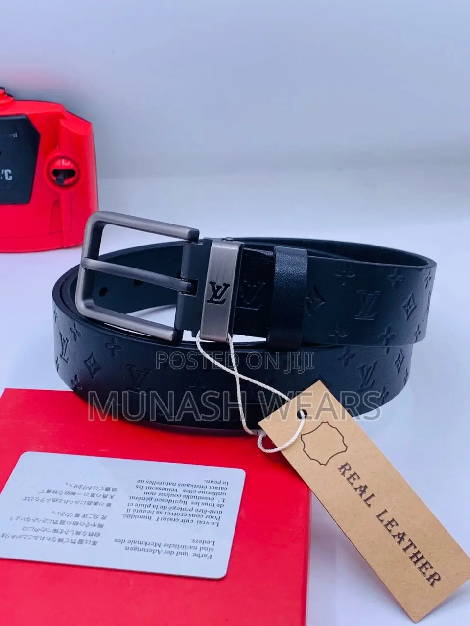Original Leather Belt Louis Vuitton
