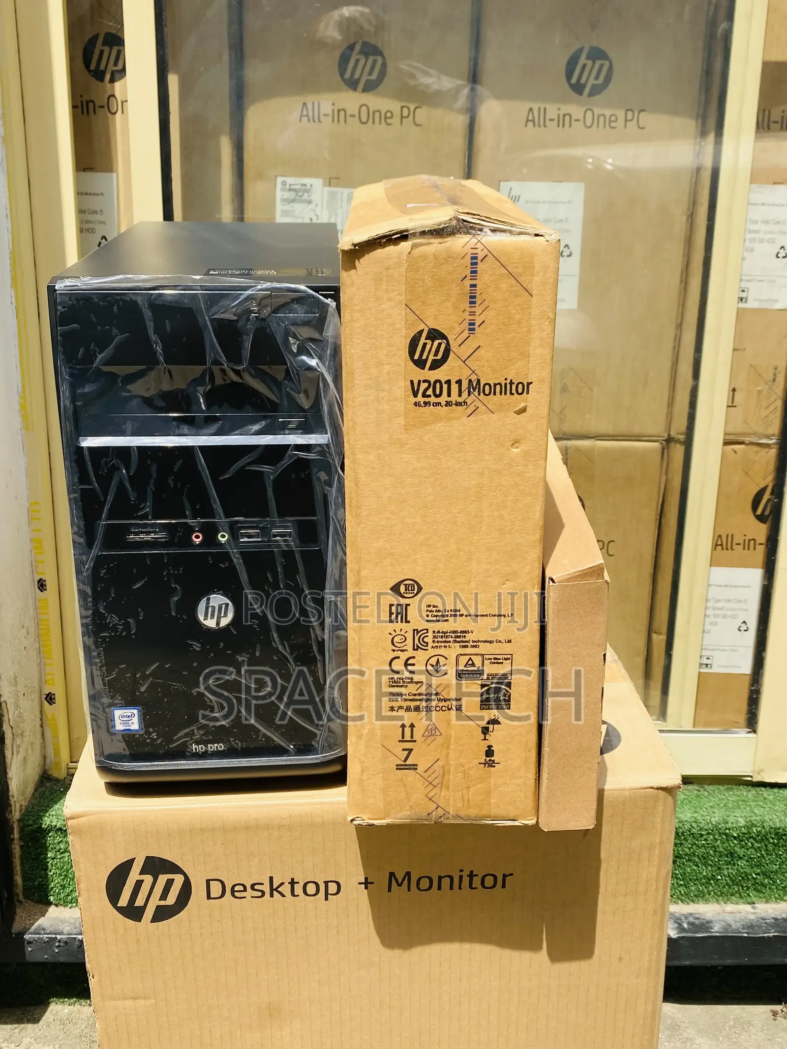 New Desktop Computer HP 8GB Intel Core i3 HDD 500GB