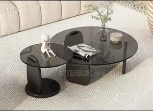 Modern Circular Tempered Glass