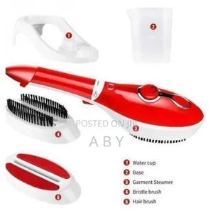 Red Steaming Iron