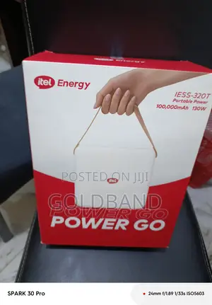 Itel Iess-320t Solar Power Generator Kit