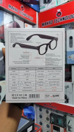 Aimb G1 Ai Smart Glasses, 1080p Camera, Real Time Ai Translation 