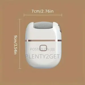 Rechargeable Electric Foot Grinder, Three Replaceable Grinding Heads