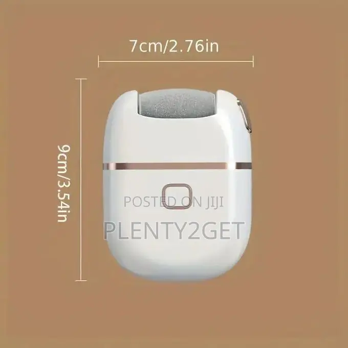 Rechargeable Electric Foot Grinder, Three Replaceable Grinding Heads