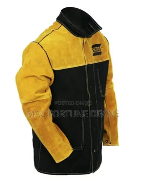Esab Flame-resistant And Leather Welding Jacket