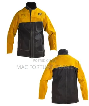 Esab Flame-resistant And Leather Welding Jacket