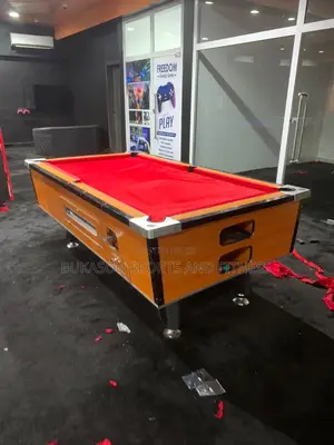 Brown Local Snooker Board With Accessories