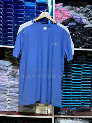 Men’S Big Size Sports T-Shirt Breathable Gym, Casual Fitness Wear