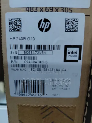 New Laptop HP 240 G1 8GB Intel Core i3 SSD 512GB