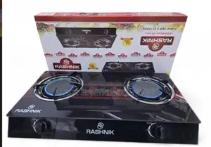 Rashnik Table Glass Top Gas Burner( No Rusting) 3yrs Waranty
