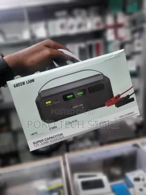 Green Lion Super Capacitor 12v Jump Starter.