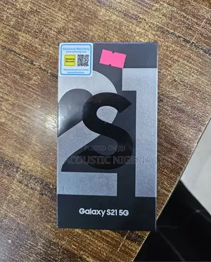 New Samsung Galaxy S21 5G 128 GB Black