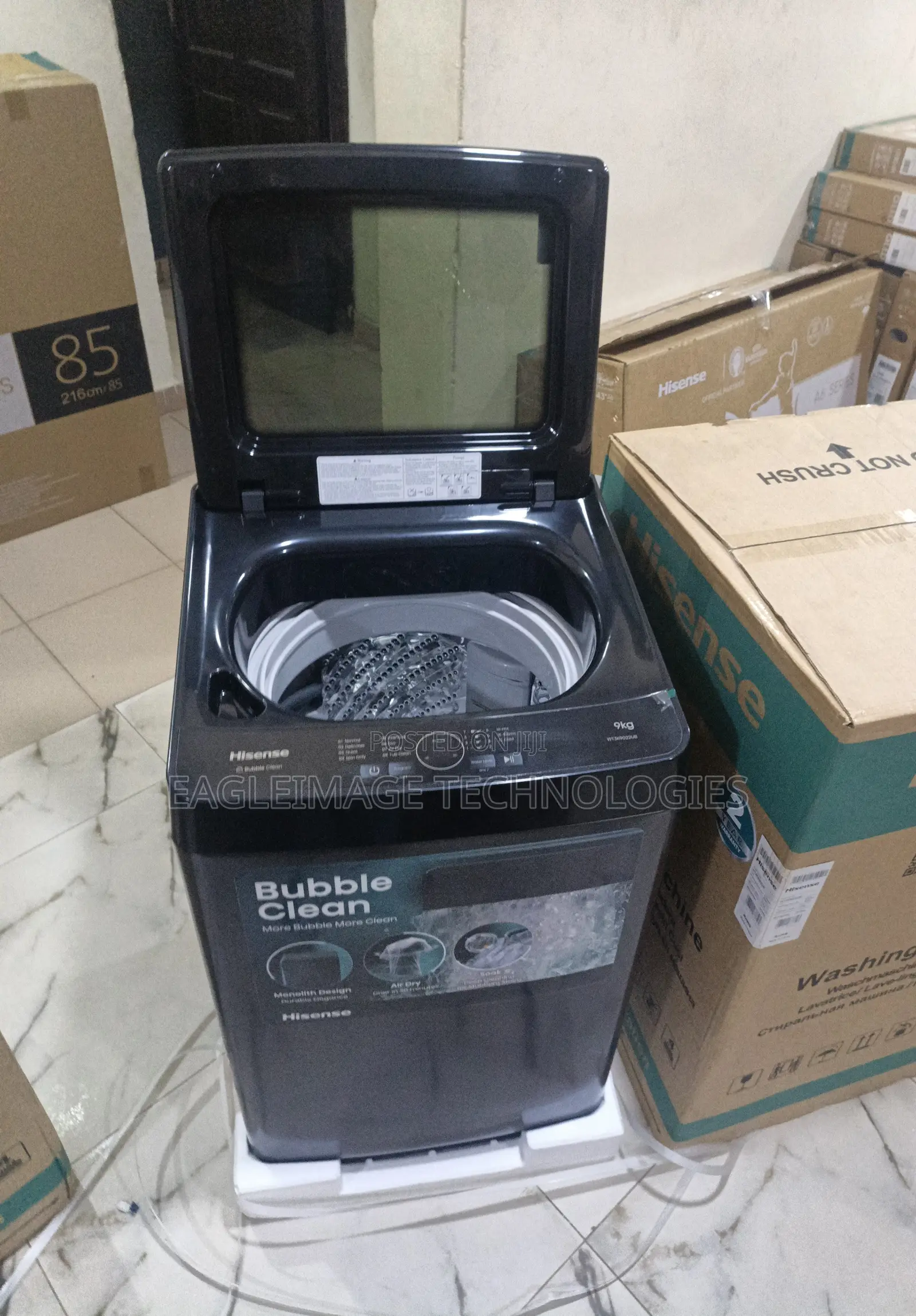 Original Hisense 9kg Top Loading Washing Machine