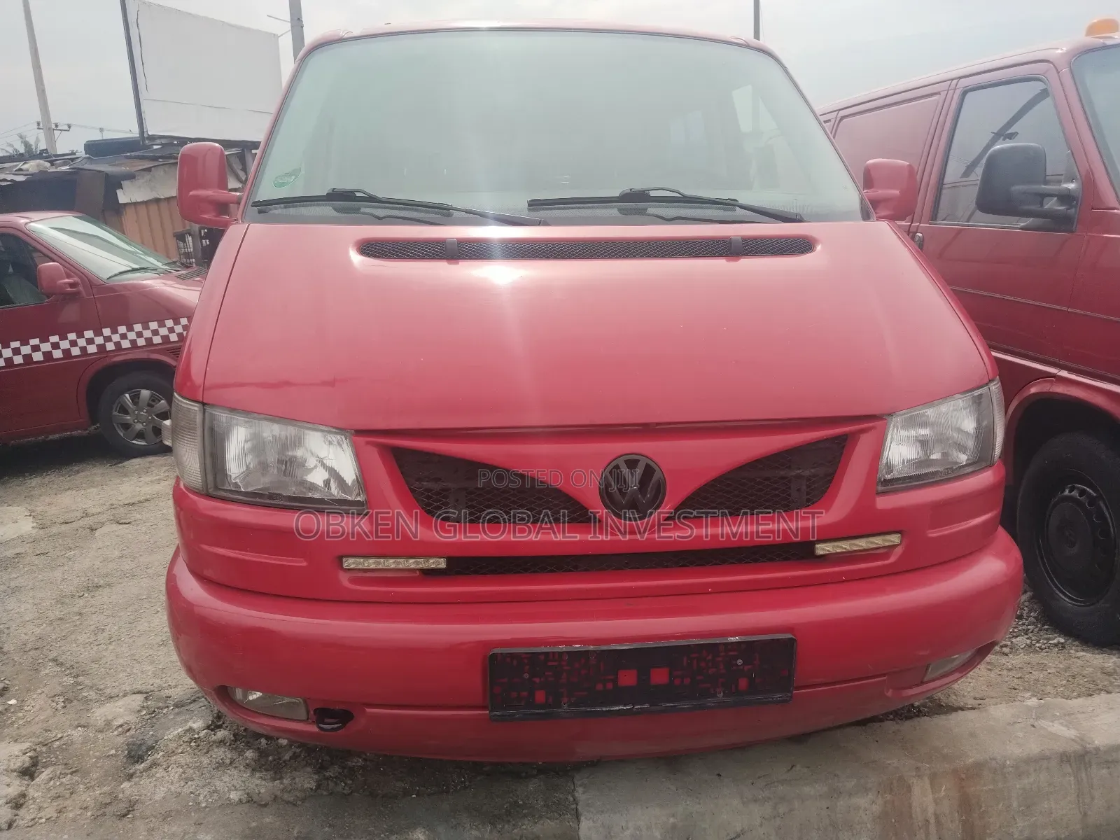 Volkswagen Transporter 2005 Red