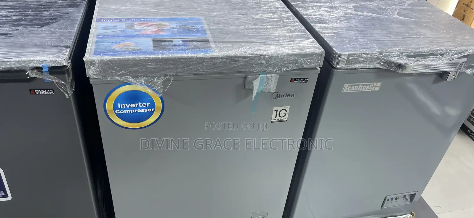 142 Litres Midea Inverter Compressor Chest Freezer