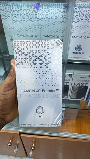 Tecno Camon 40 Premier 256 GB Black