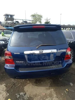 Toyota Highlander V6 4x4 2006 Blue