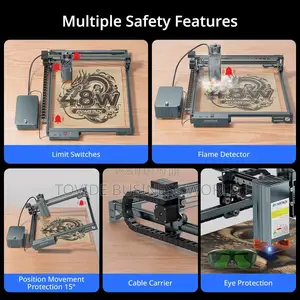 Atomstack A40 Pro V2 48w Laser Engraver | Auto Air Assist | High Power