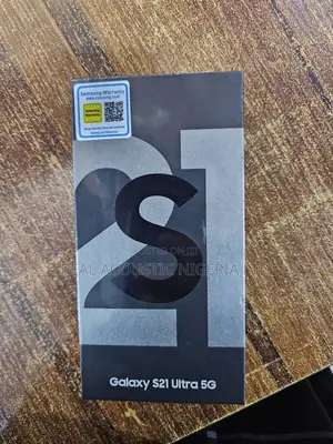 New Samsung Galaxy S21 Ultra 5G 128 GB Black