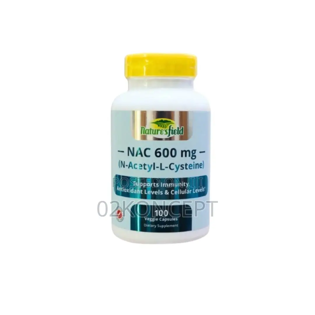 Nature's Field N-Acetyl Cysteine (600mg) - 100 Tabs