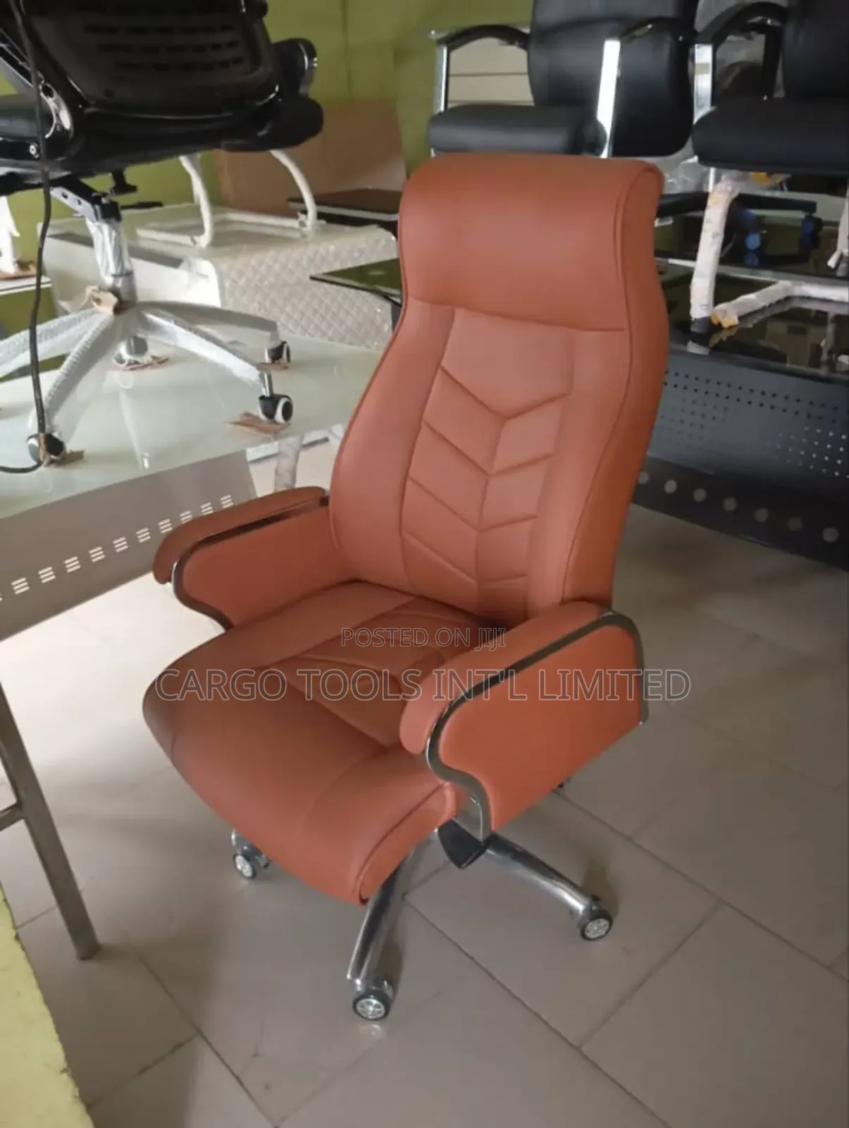 Quality Executive Office Chair Brown