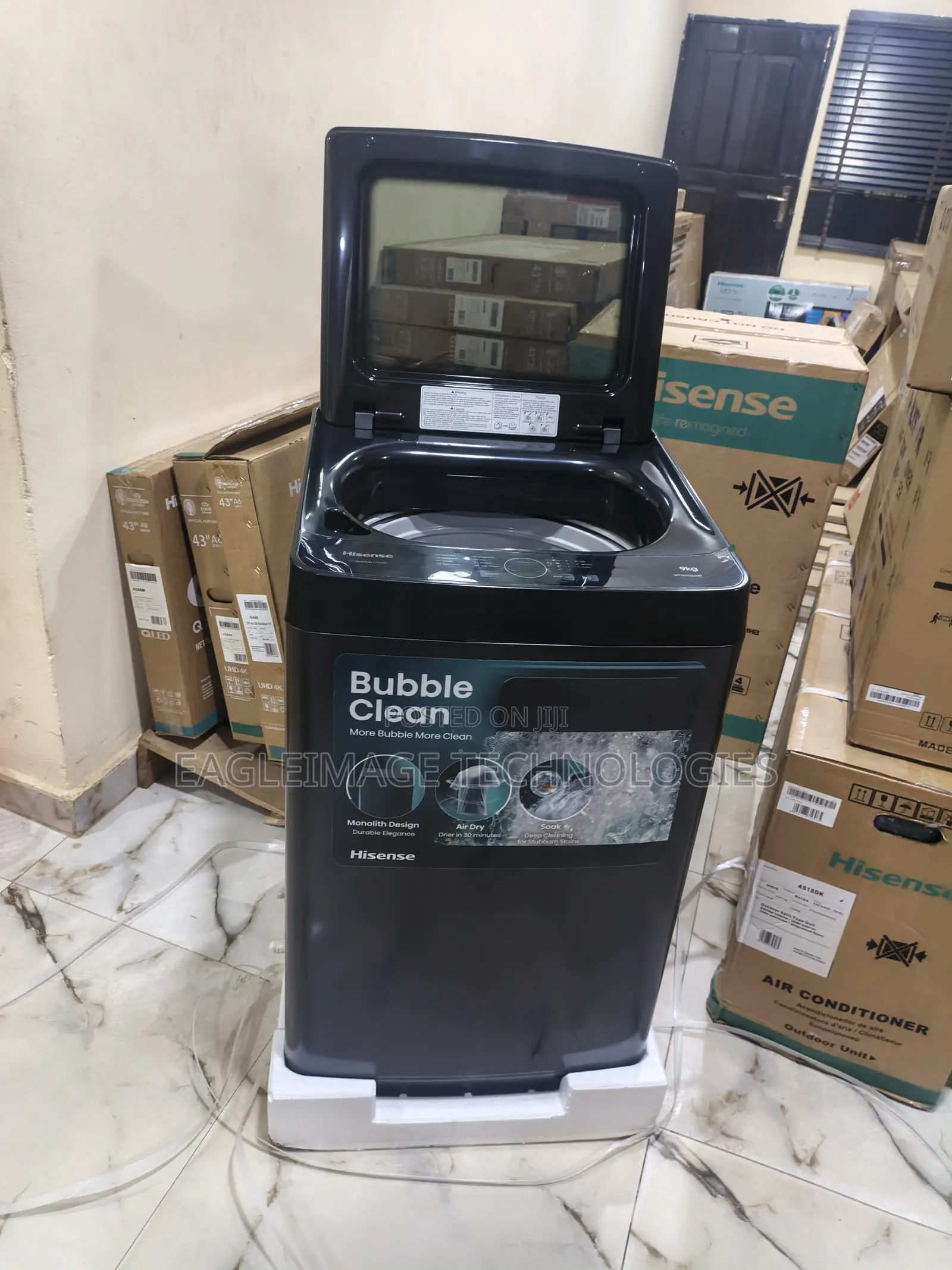 9kg Hisense Top Loading Machine