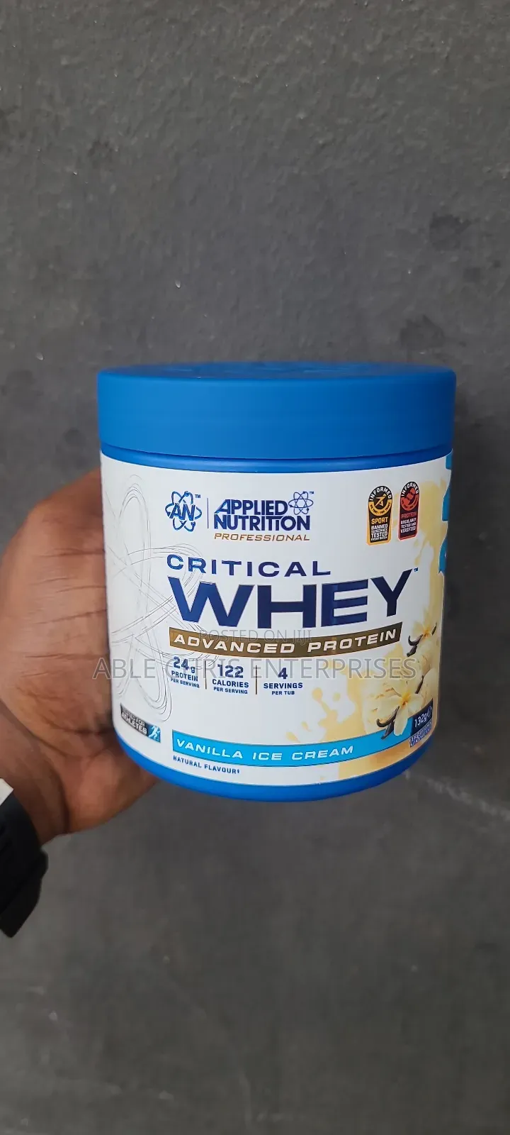 Applied Nutrition Critical Whey Advanced Protein Smallest Size