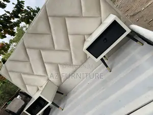 Padded 6 by 6 Bedframe