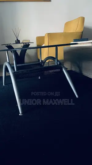 Glass Office Center Table