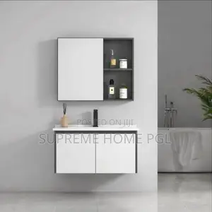 High Quality Cabinet Wash Hand Basin With Mirror