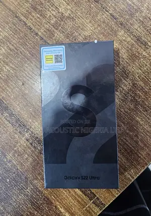 New Samsung Galaxy S22 Ultra 256 GB Black