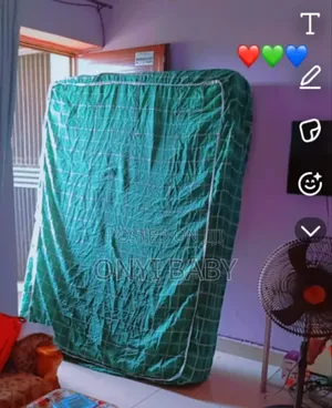 12inches Semi Orthopeadic Mattress Well Padded With Nice Covers
