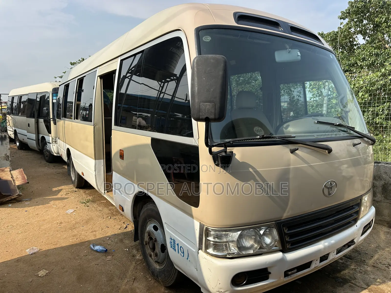 Toyota Coaster 2018 Gold