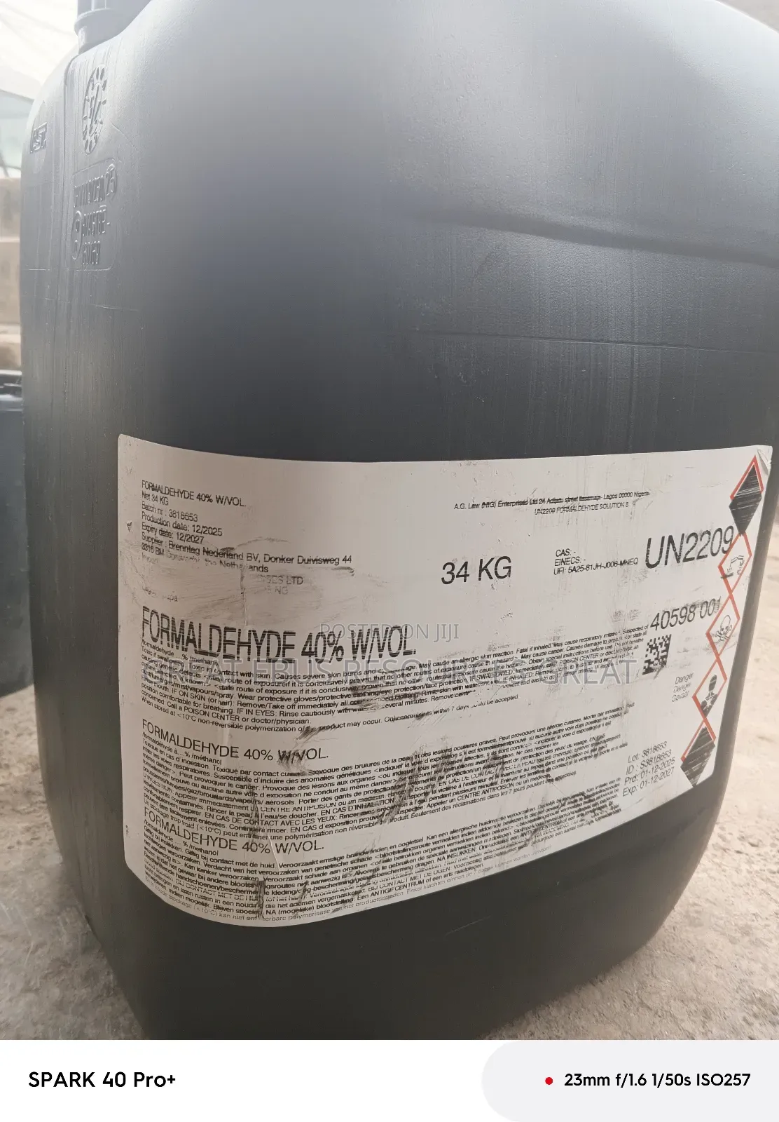 Formaldehyde