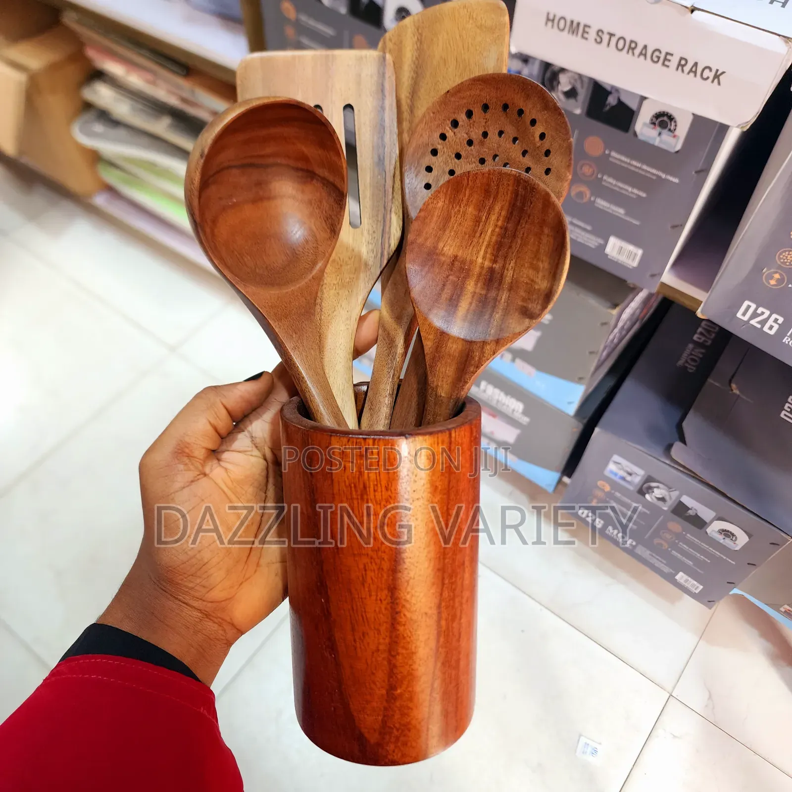 High Quality 6pcs Wooden Spoon Set