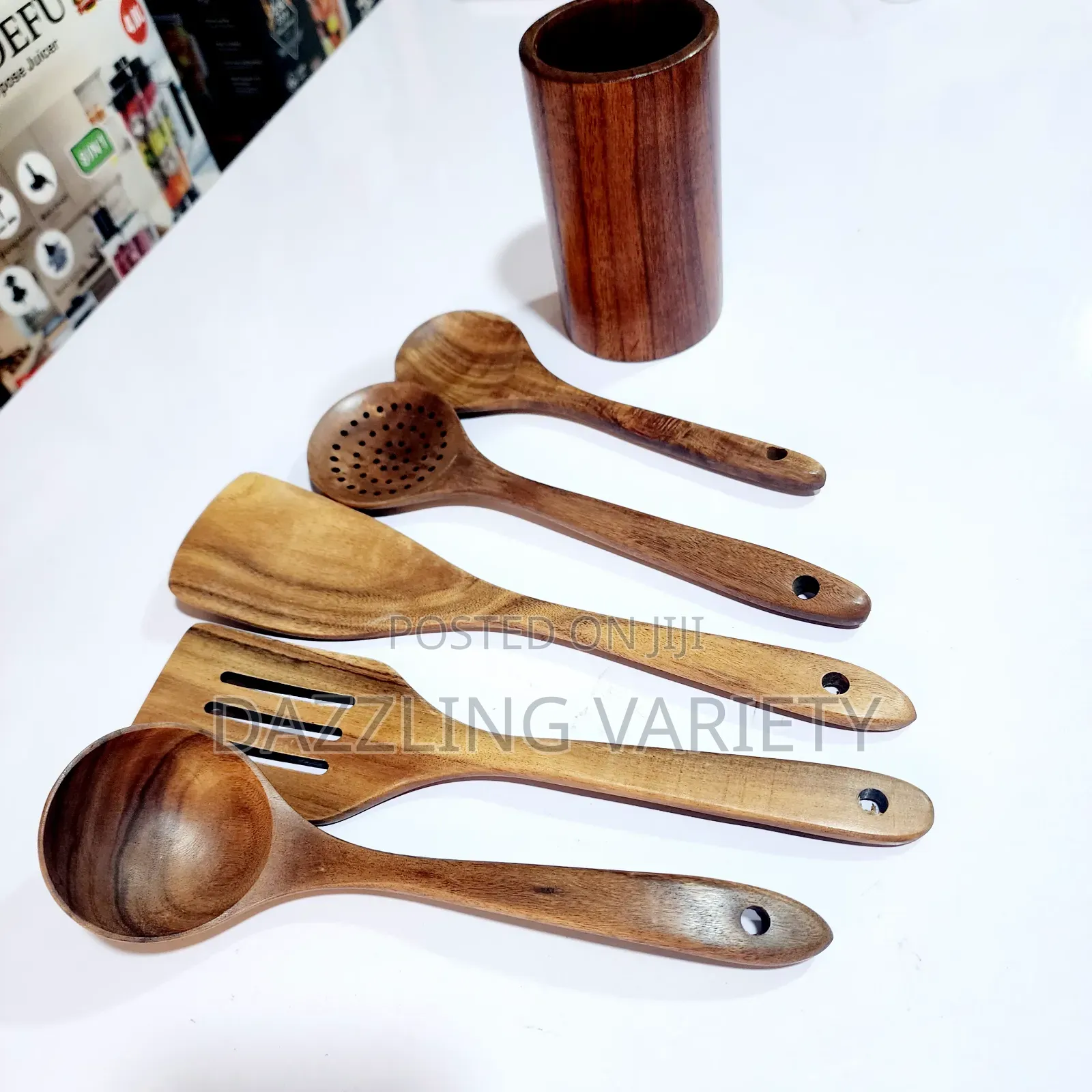 High Quality 6pcs Wooden Spoon Set