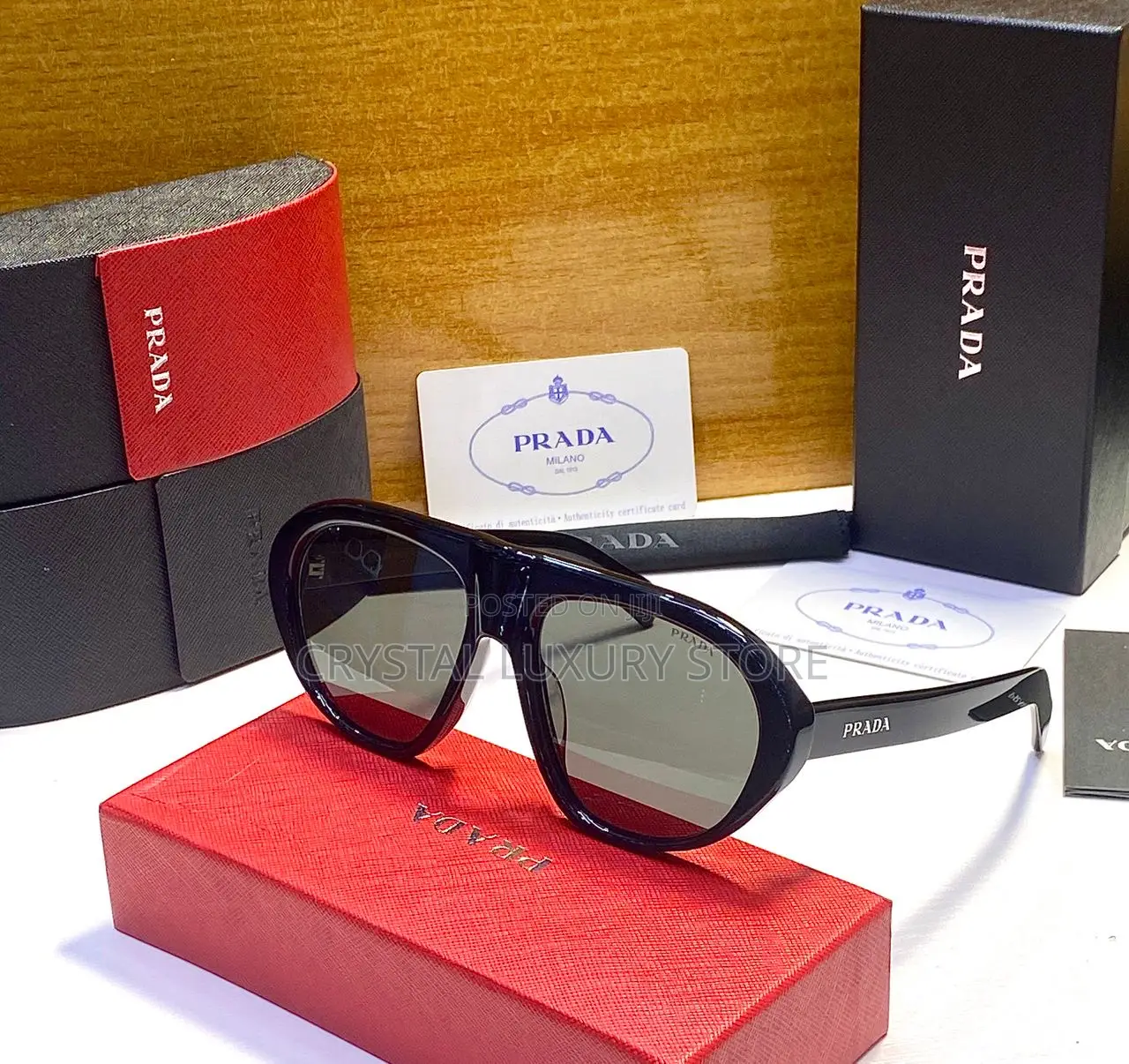 Prada Quality Luxury Ladies Sunglasses