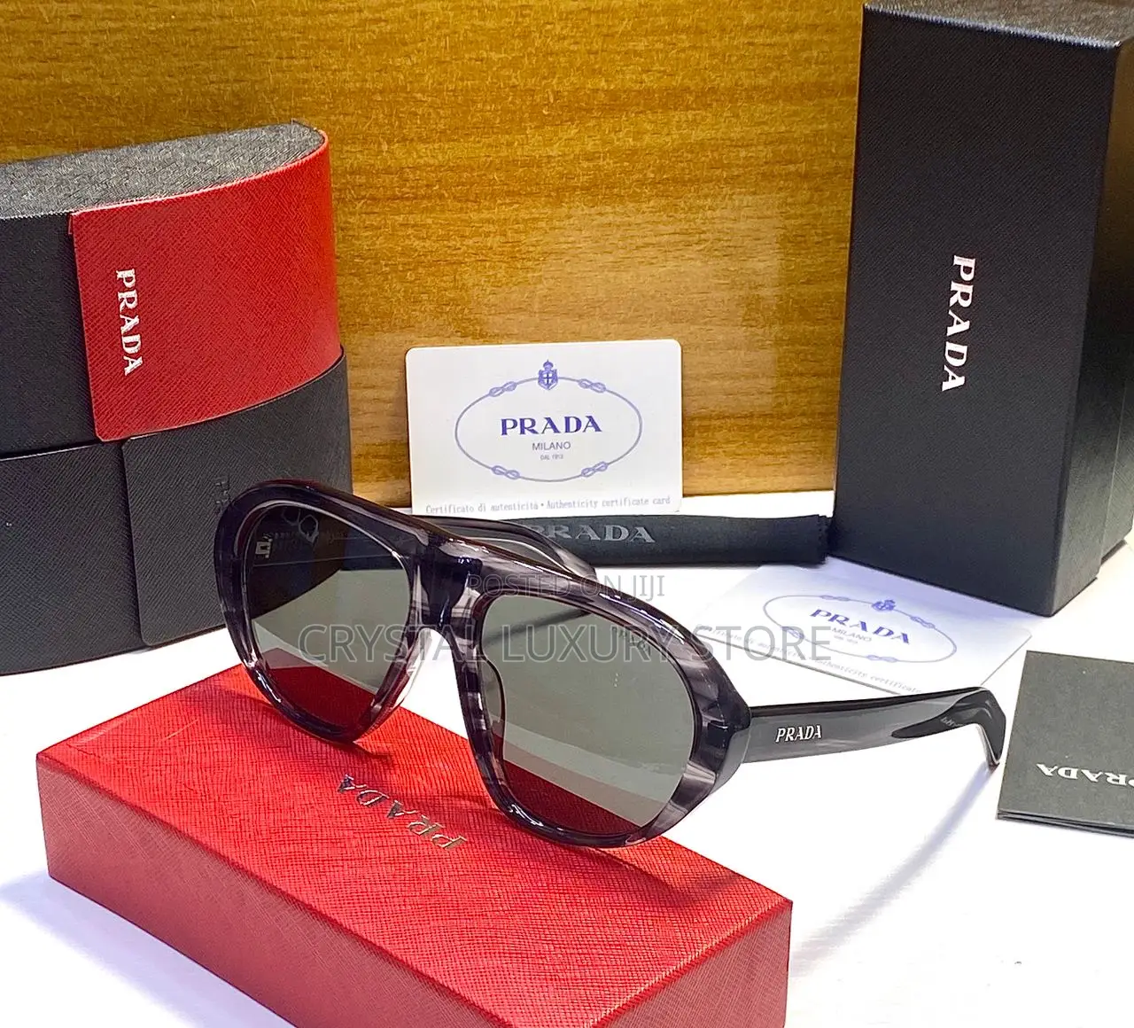 Prada Quality Luxury Ladies Sunglasses