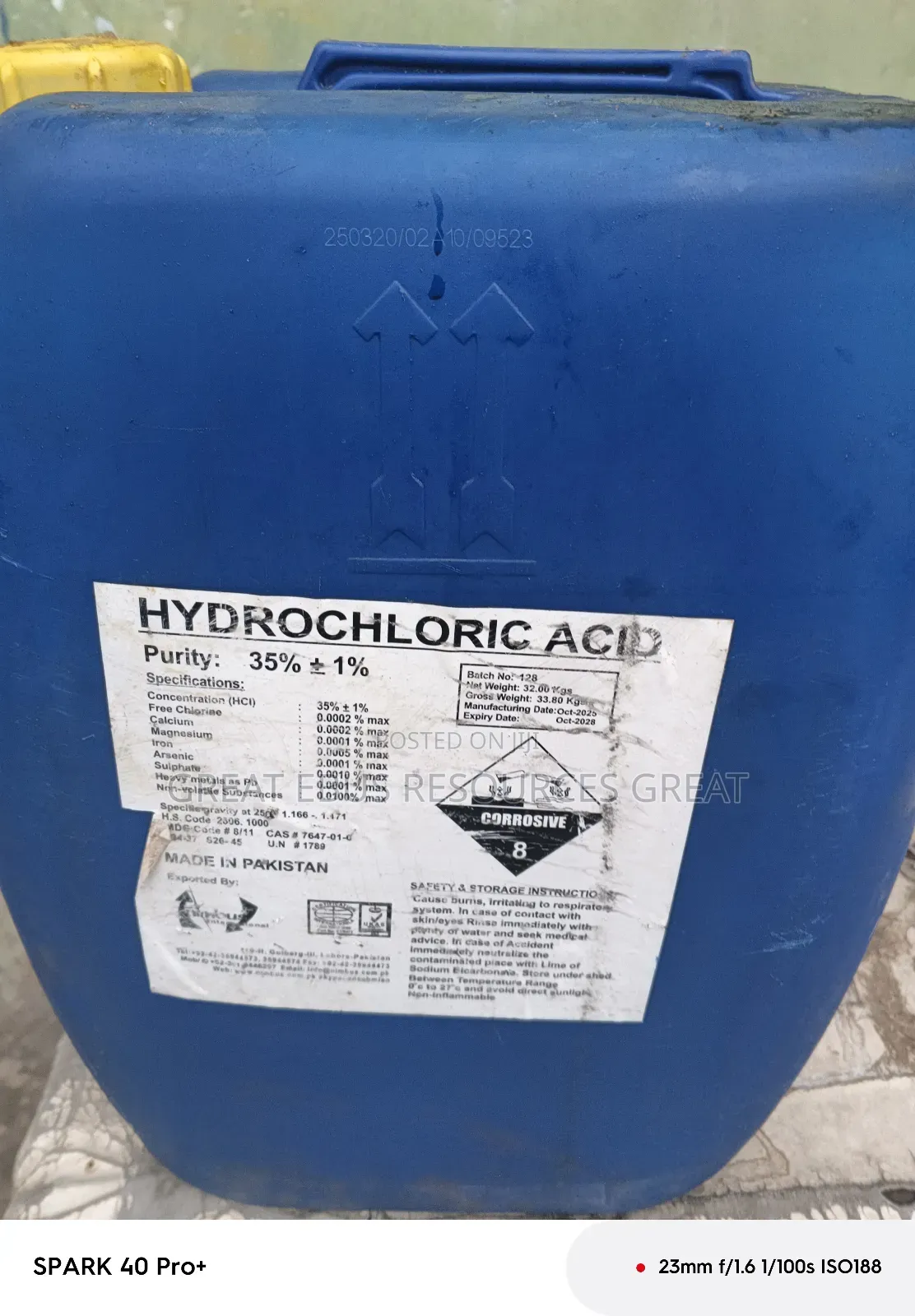Hydrochloric Acid
