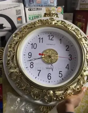 Original Genova Wall Clock . 10yrs Warranty